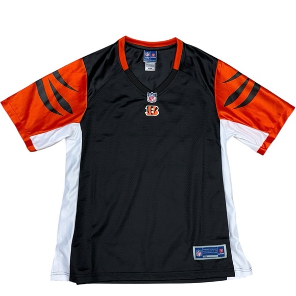 NFL Pro Line Women’s Bengals Blank Jersey Medium, NWT Team Logo V-Neck - Picture 1 of 8